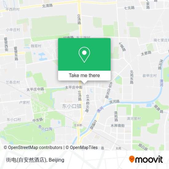 街电(自安然酒店) map