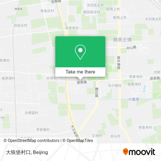 大狼垡村口 map