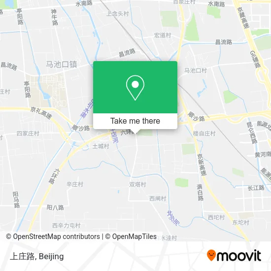 上庄路 map