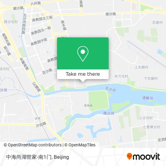 中海尚湖世家-南1门 map