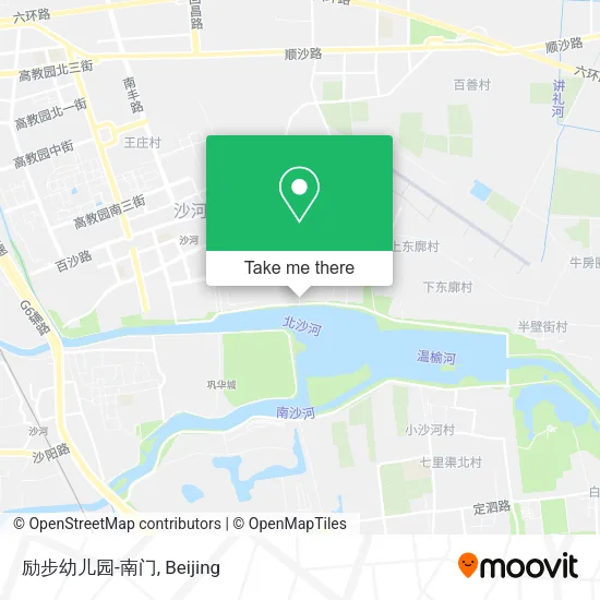 励步幼儿园-南门 map