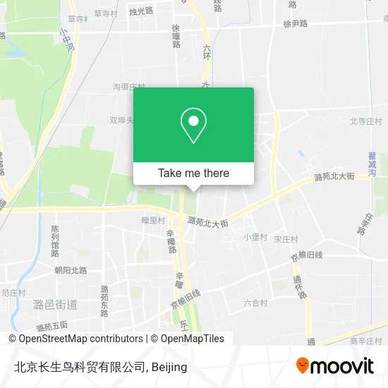 北京长生鸟科贸有限公司 map