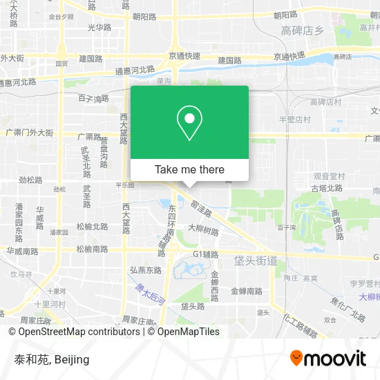 泰和苑 map