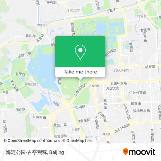 海淀公园-古亭观稼 map
