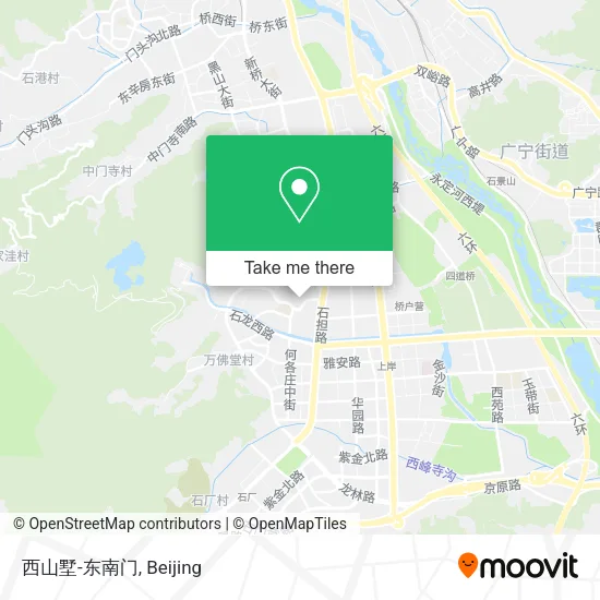 西山墅-东南门 map