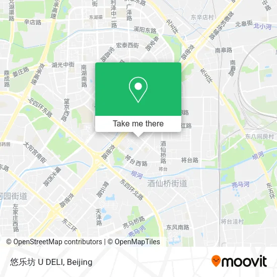 悠乐坊 U DELI map