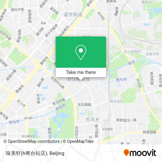 味美轩(h将台站店) map