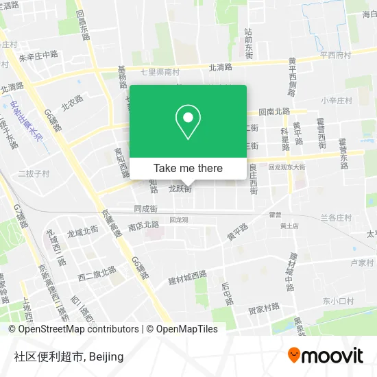 社区便利超市 map