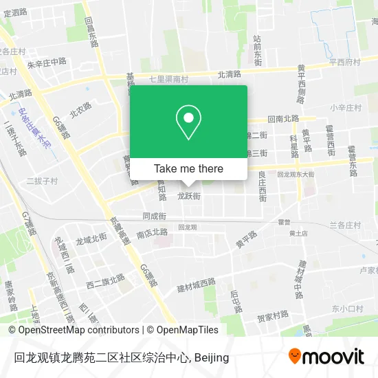 回龙观镇龙腾苑二区社区综治中心 map