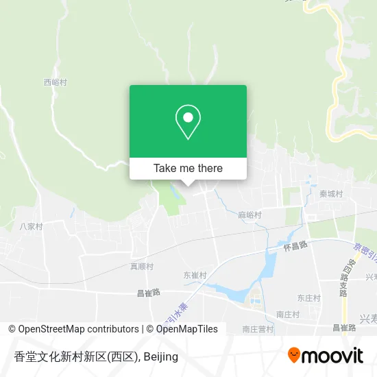 香堂文化新村新区(西区) map