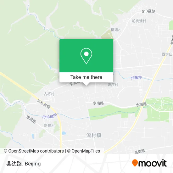 县边路 map