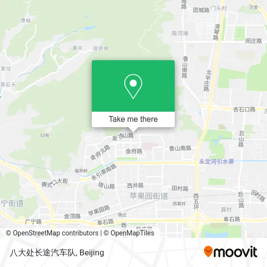 八大处长途汽车队 map