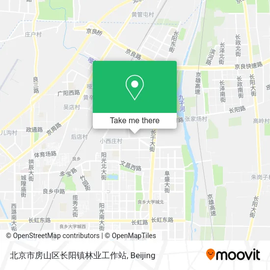 北京市房山区长阳镇林业工作站 map
