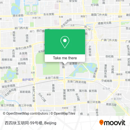 西四块玉胡同-59号楼 map