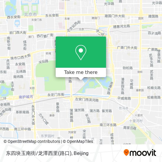 东四块玉南街/龙潭西里(路口) map