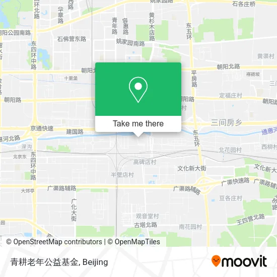 青耕老年公益基金 map