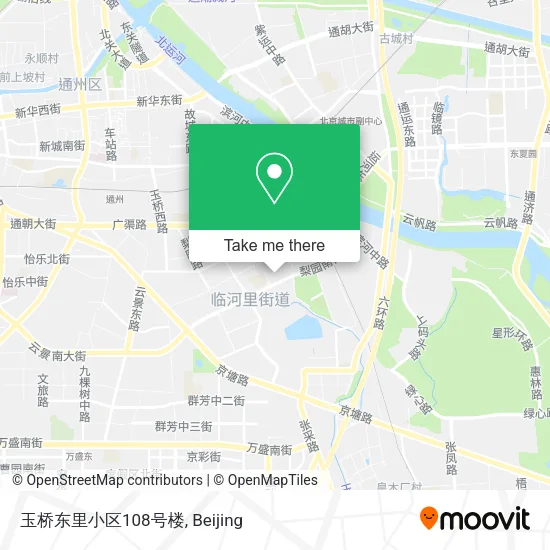玉桥东里小区108号楼 map