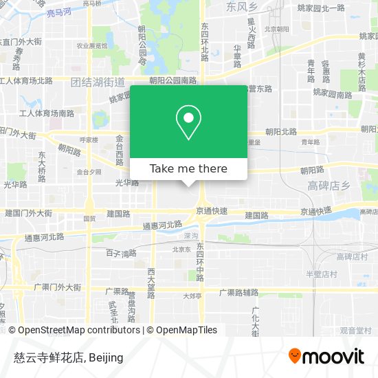 慈云寺鲜花店 map