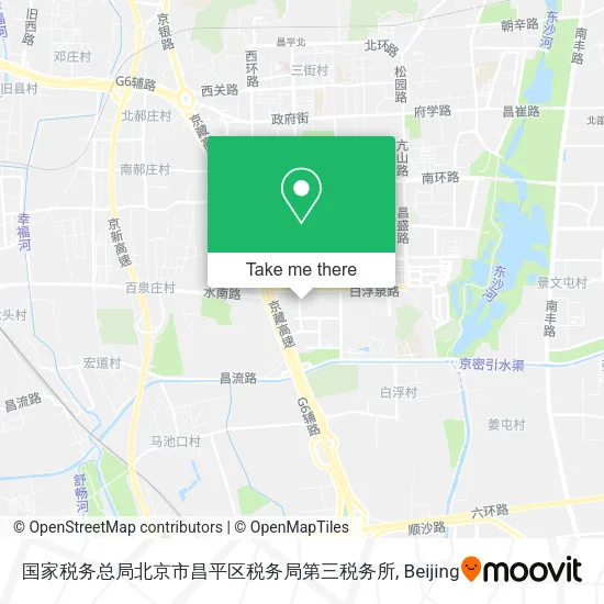 国家税务总局北京市昌平区税务局第三税务所 map
