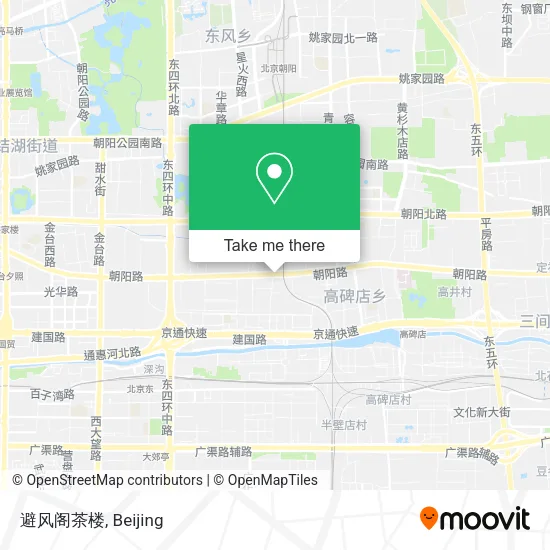 避风阁茶楼 map