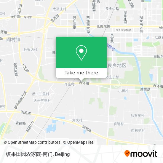 缤果田园农家院-南门 map