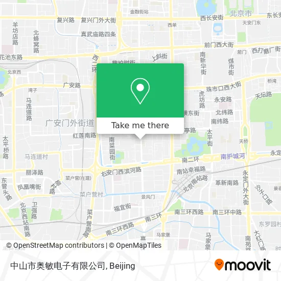 中山市奥敏电子有限公司 map