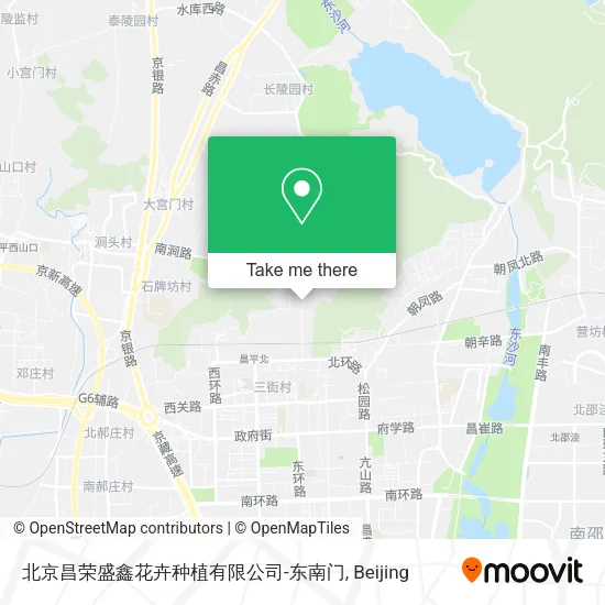北京昌荣盛鑫花卉种植有限公司-东南门 map