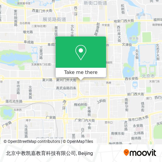 北京中教凯嘉教育科技有限公司 map