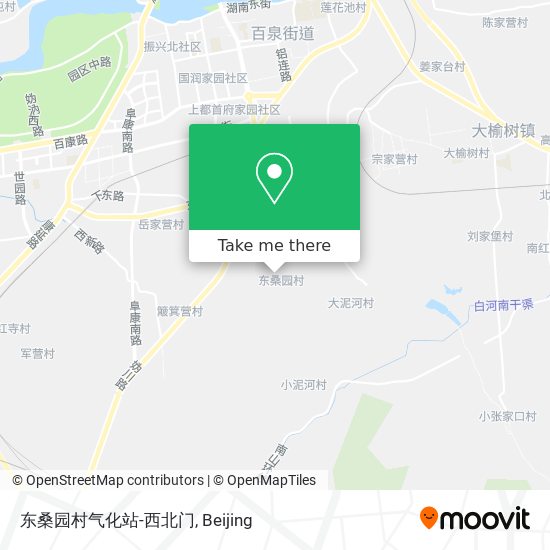 东桑园村气化站-西北门 map