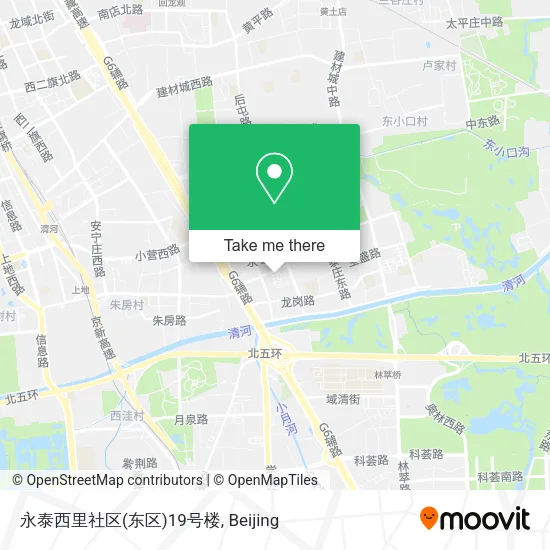 永泰西里社区(东区)19号楼 map