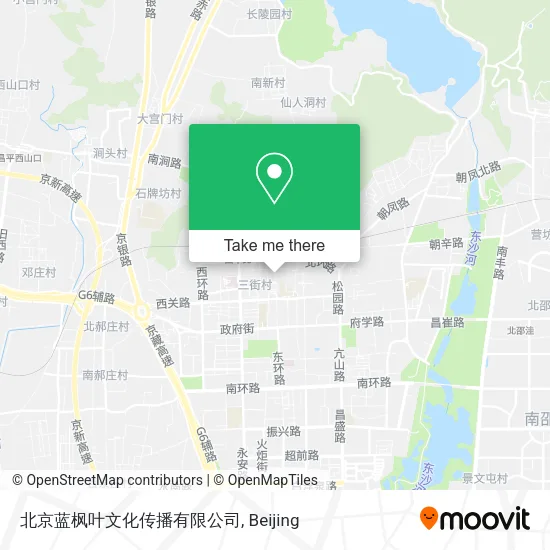 北京蓝枫叶文化传播有限公司 map