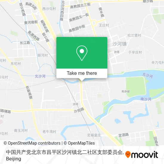 中国共产党北京市昌平区沙河镇北二社区支部委员会 map
