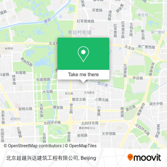 北京超越兴达建筑工程有限公司 map