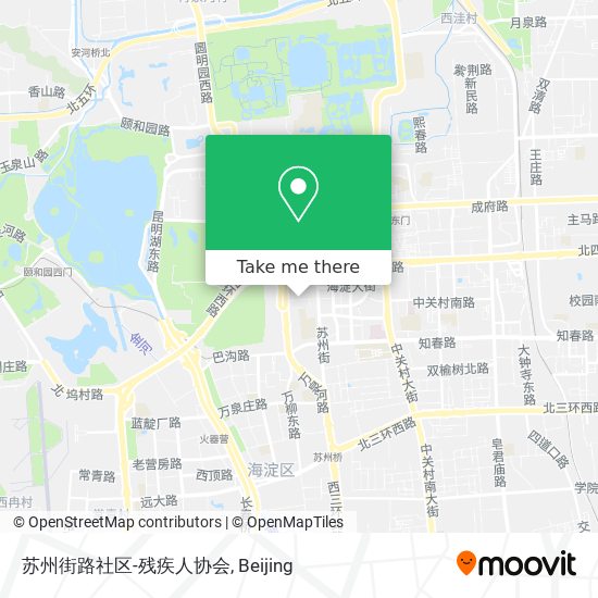 苏州街路社区-残疾人协会 map
