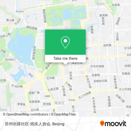 苏州街路社区-残疾人协会 map