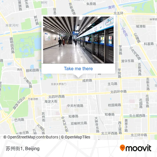 苏州街1 map