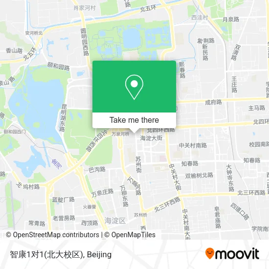 智康1对1(北大校区) map