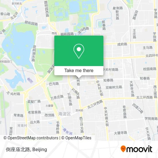 倒座庙北路 map