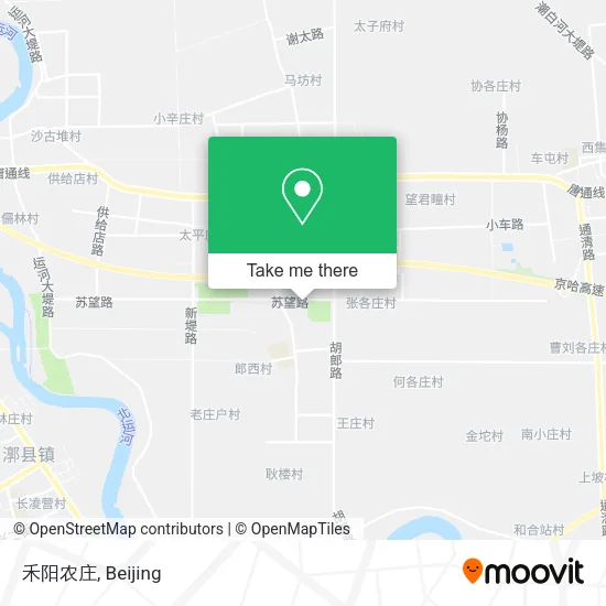 禾阳农庄 map