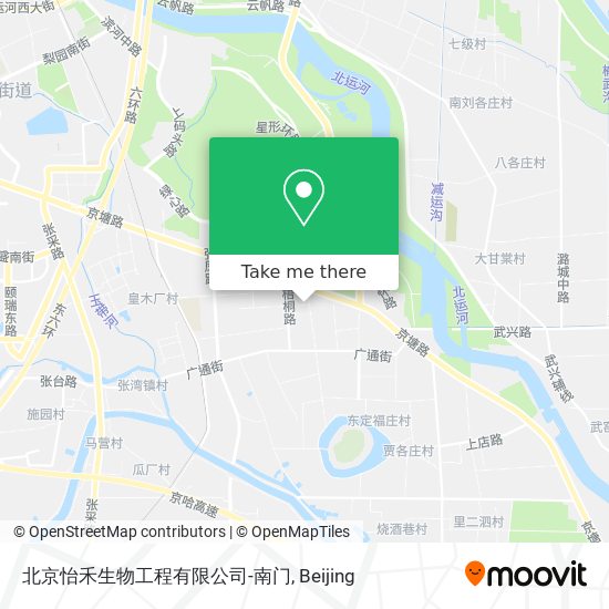 北京怡禾生物工程有限公司-南门 map