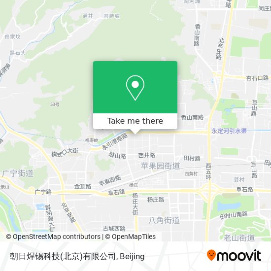朝日焊锡科技(北京)有限公司 map