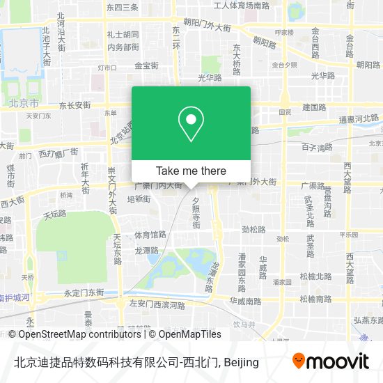 北京迪捷品特数码科技有限公司-西北门 map
