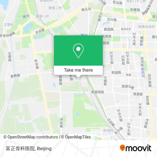 富正骨科医院 map
