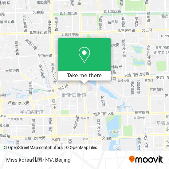 Miss korea韩国小馆 map