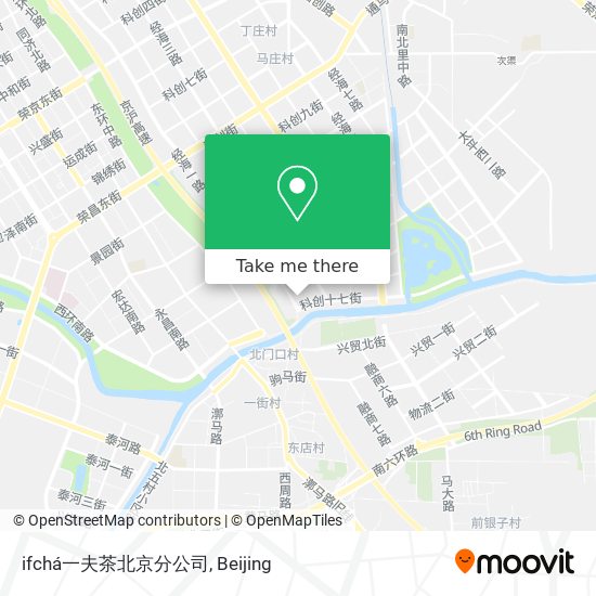 ifchá一夫茶北京分公司 map