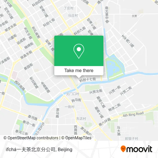 ifchá一夫茶北京分公司 map