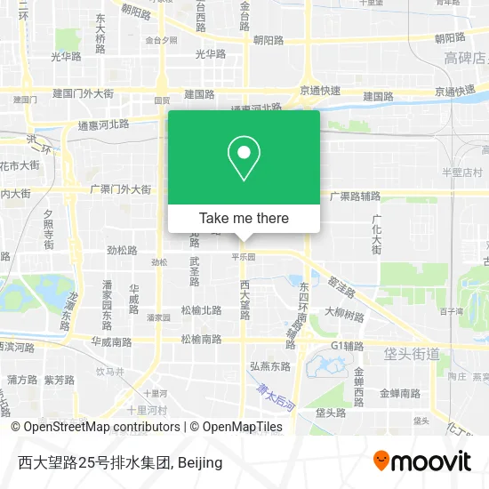 西大望路25号排水集团 map