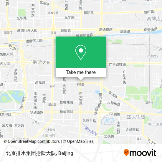 北京排水集团抢险大队 map