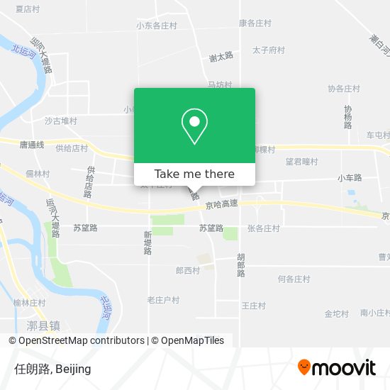 任朗路 map