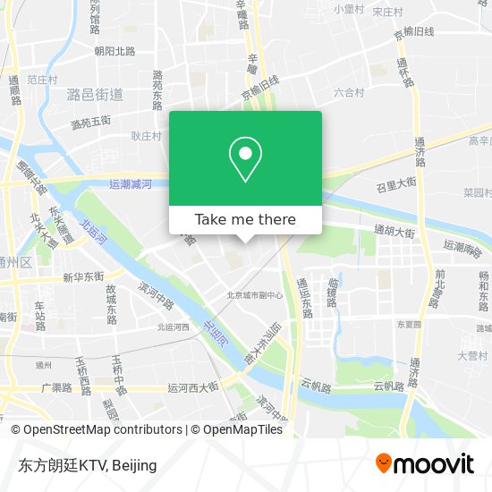 东方朗廷KTV map